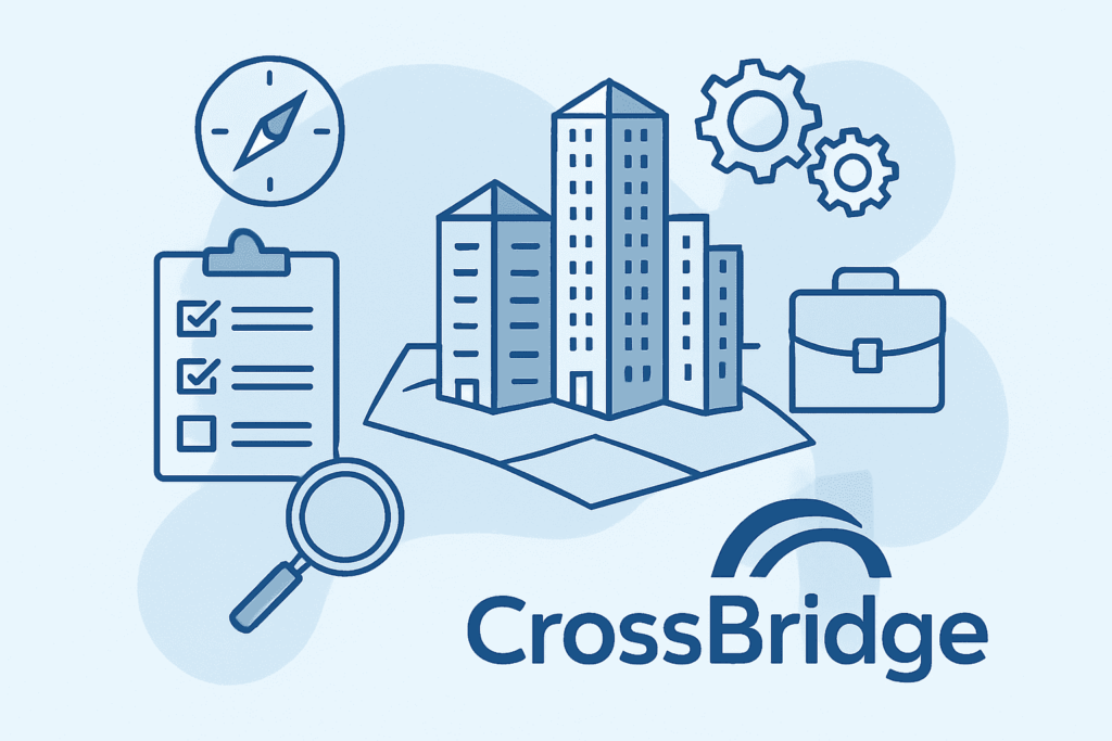 רכישת קרקע לבנייה - CrossBridge - נכסים